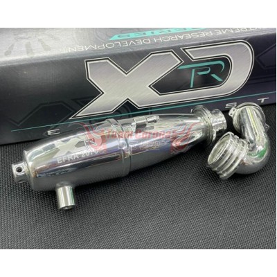 XRD EFRA-2676 1/10 Touring .12 Exhaust pipe with Manifold set